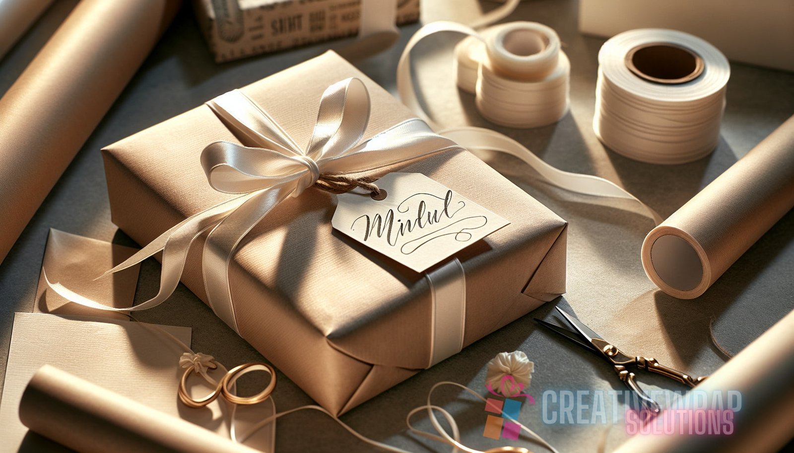 Illustration for section: 5. Label with Care Labels are often an overlooked aspect of gift wrapping, but they can add an extra - gift wrapping guide