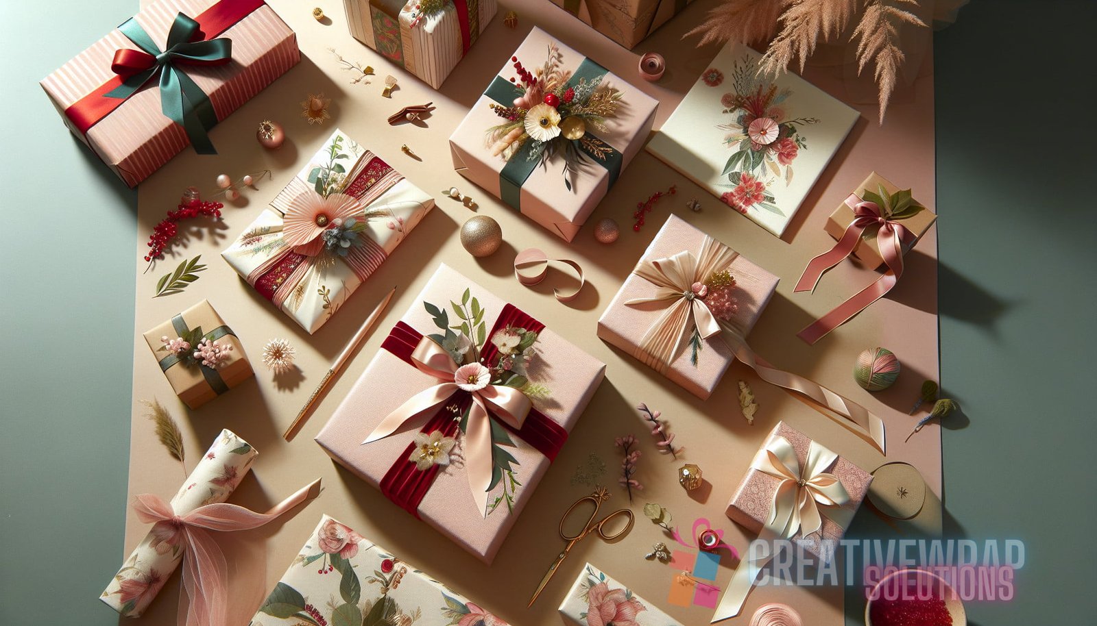 Festive gift wrap ideas