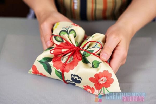 Sustainable furoshiki techniques for eco-friendly gifting