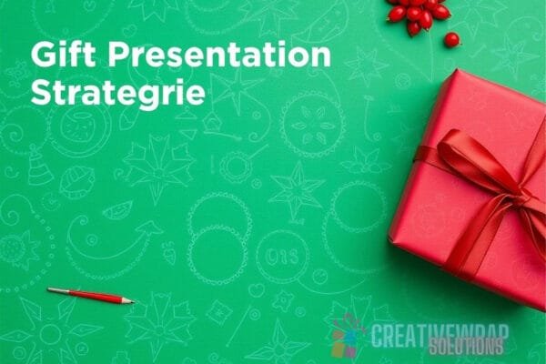 Gift presentation strategies for impact